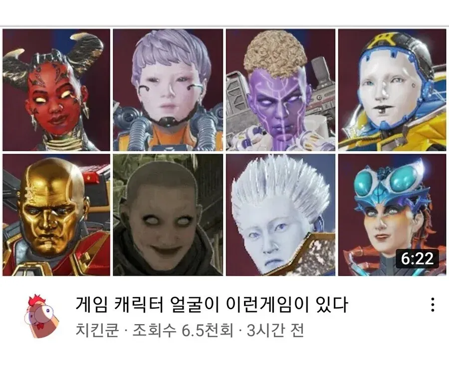 오버워치 스킨 적용 후 변형된 캐릭터 얼굴