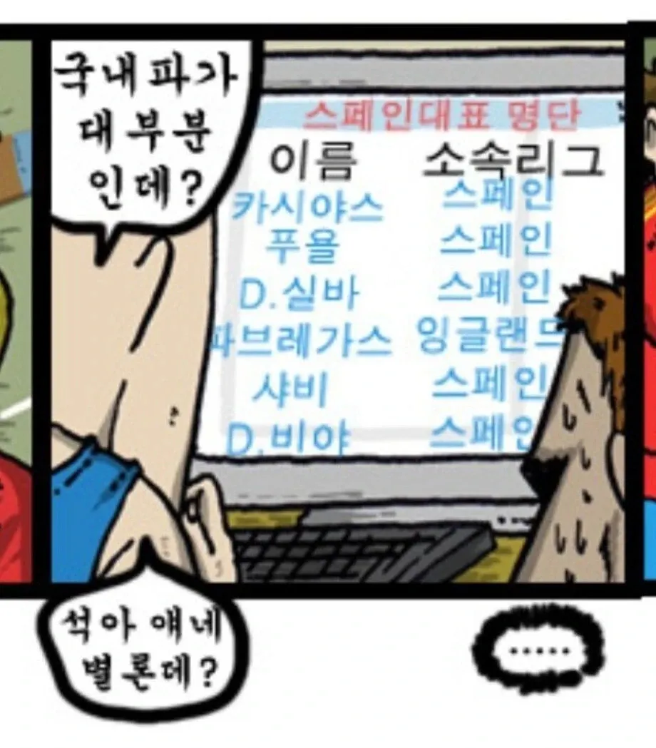 스페인 축구 대표팀 명단: 카시야스, 푸올, D.실바, 사비 등