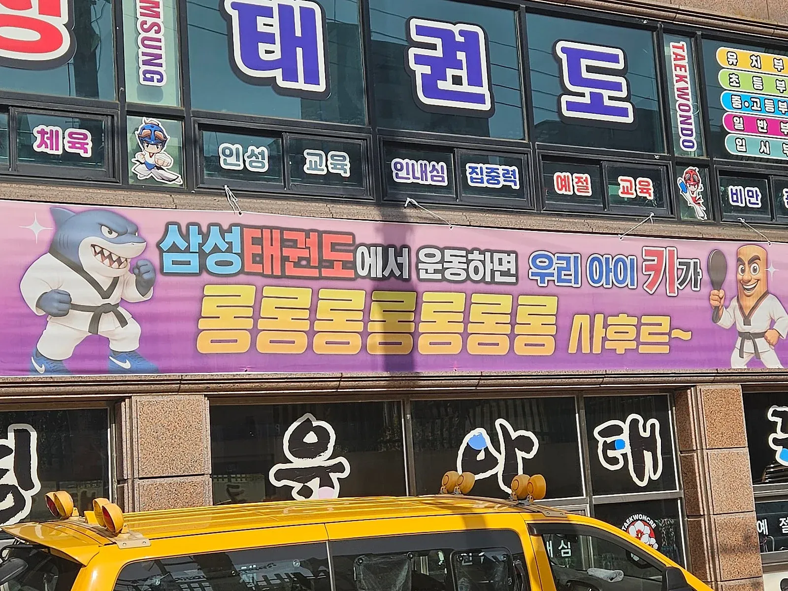 태권도 운동으로 얻는 유연성과 청소년 성장의 이점을 설명하는 이미지