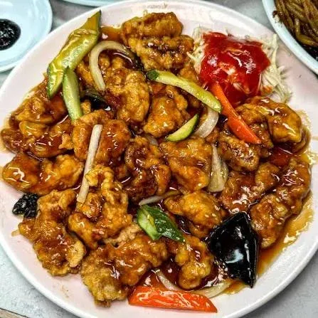 요즘 탕수육이 맛없다는 내용의 이미지