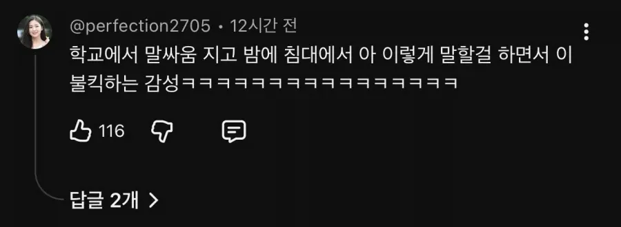 방송 후 민심이 나빠진 새덕후를 풍자한 댓글 캡처.