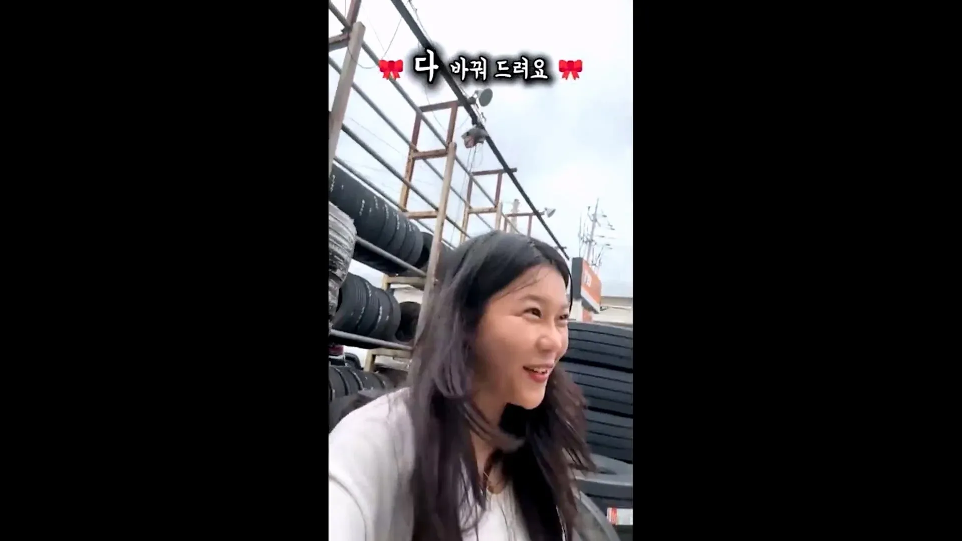 덤프트럭 유튜버를 당황하게 한 덤프트럭 타이어 상태
