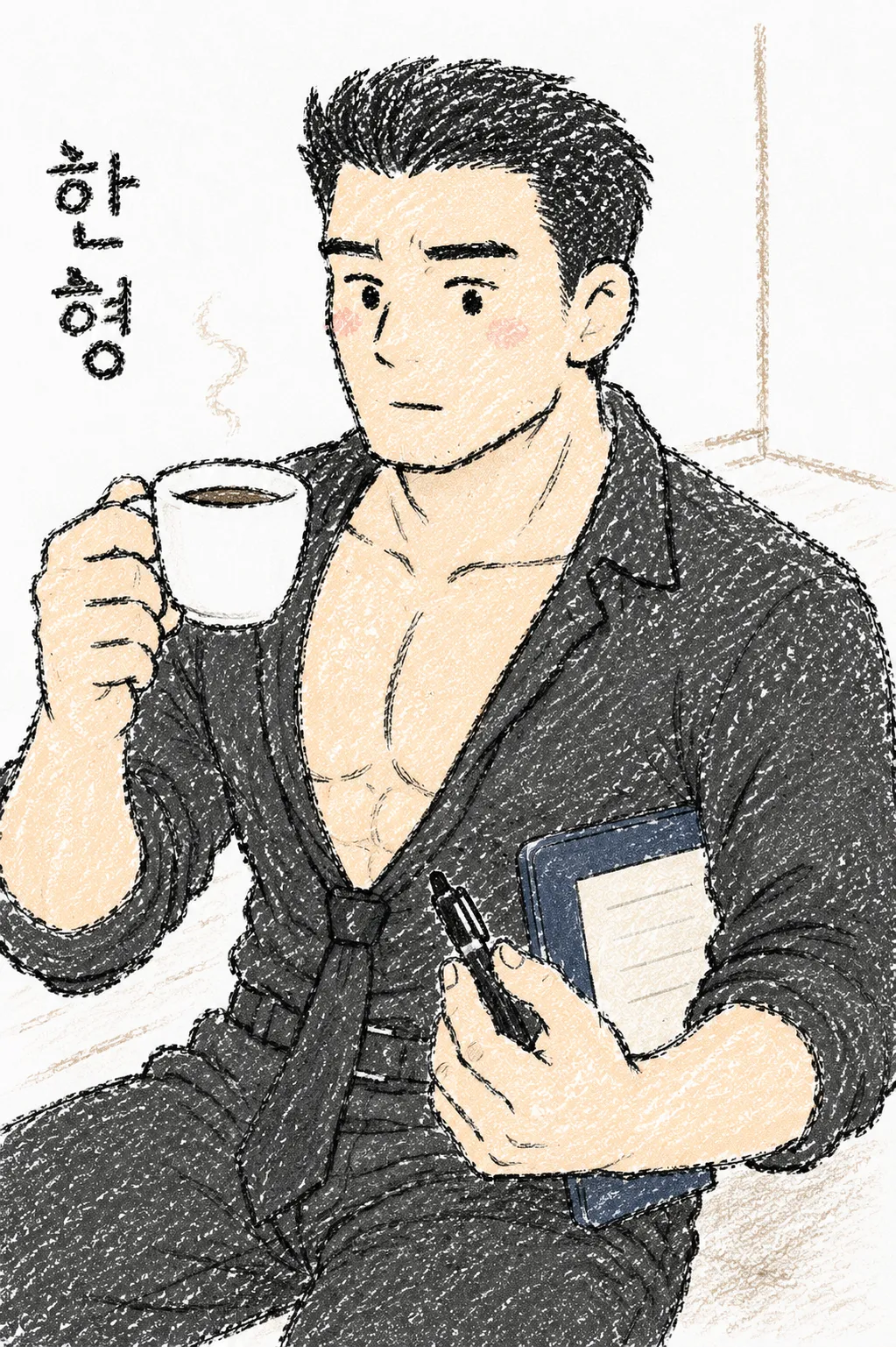 시골 식당에서 라면 먹방 중인 쯔양