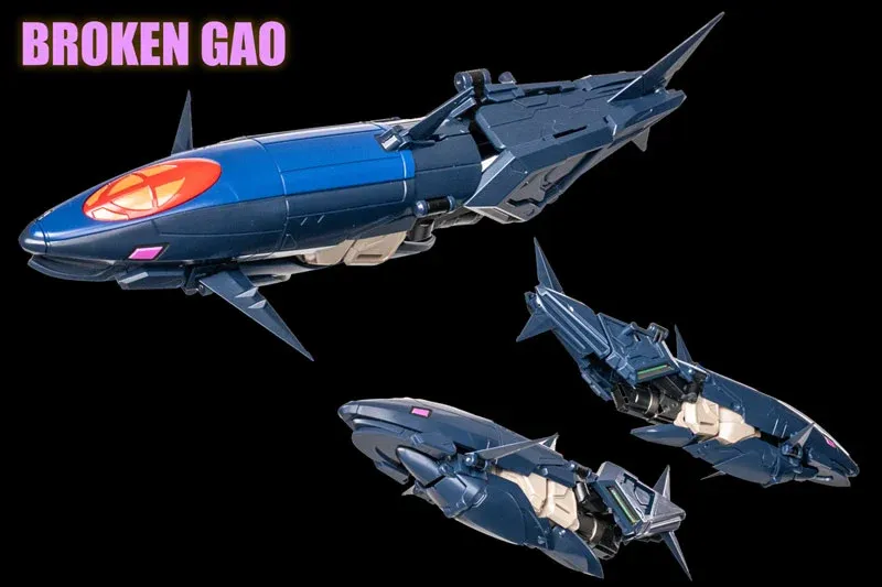 BROKEN GAO 문구가 있는 제네식 가오가이가 이미지