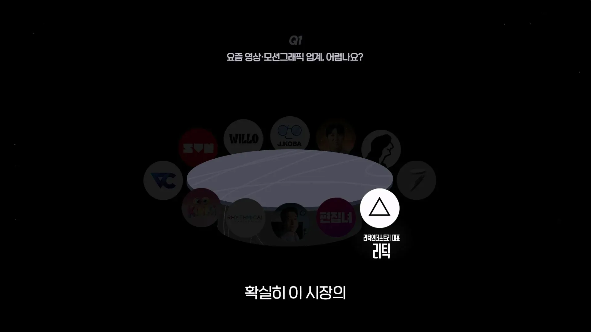 AI 시대 영상 모션그래픽 업계의 어려움을 묻는 인터뷰