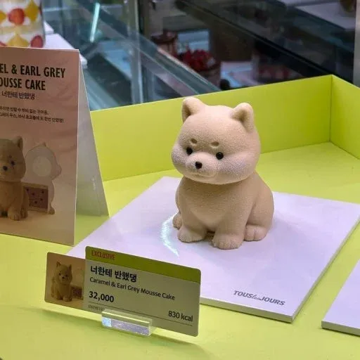 뚜레쥬르 본점 한정 카라멜 얼그레이 무스 케이크