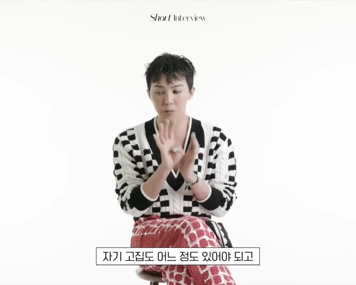 GD가 영향을 받은 아티스트의 쇼트 인터뷰: “자기 고집도 어느 정도 있어야 되고”