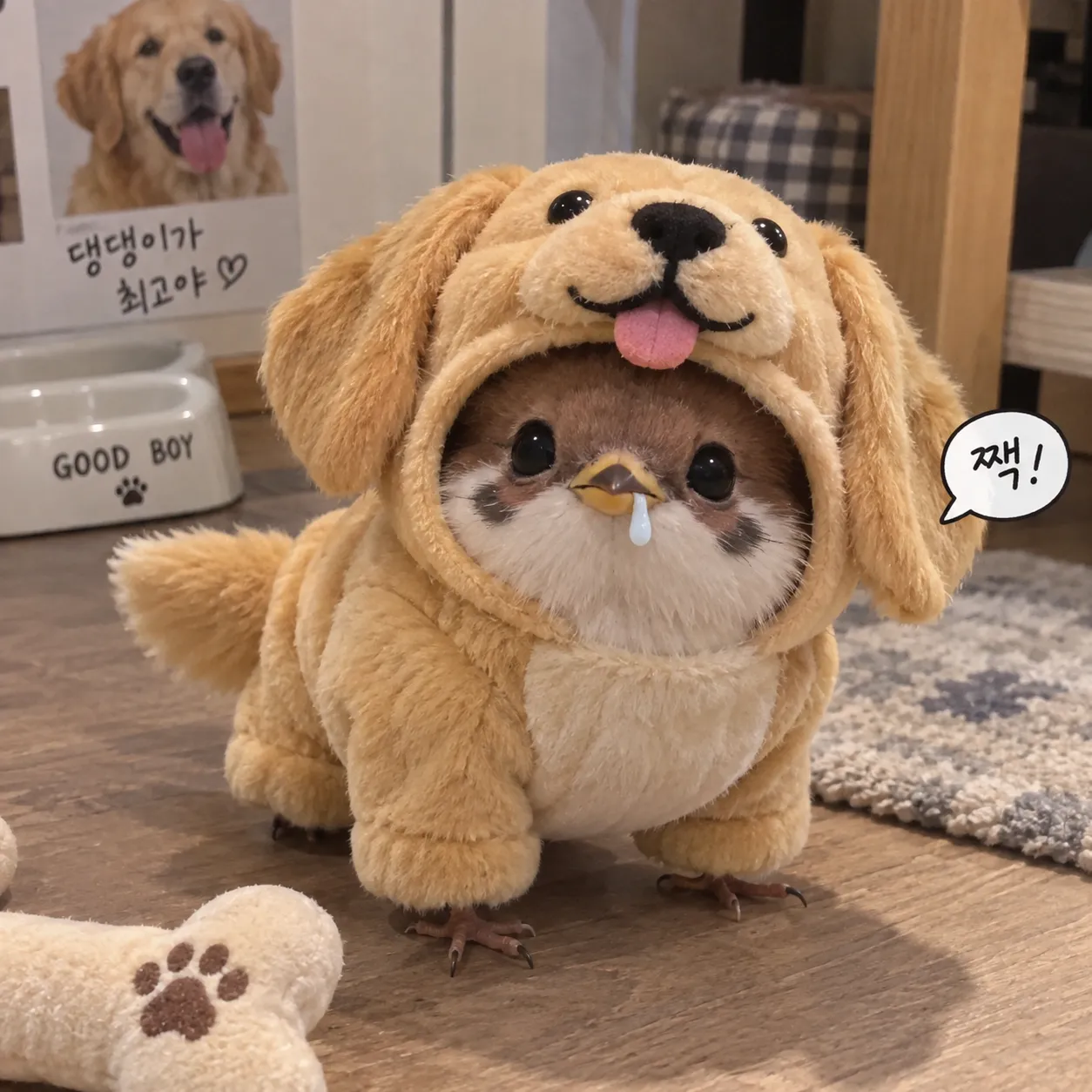 ‘댕댕이가 최고야 ♡ GOOD BOY’ 문구 이미지