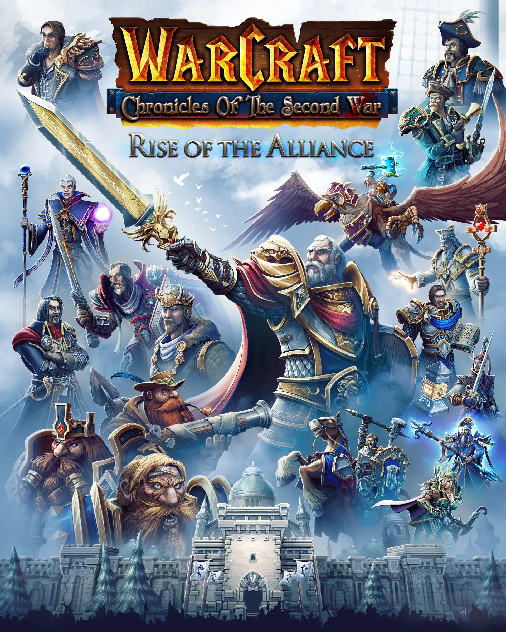 워크래프트 ‘Second War: Rise of the Alliance’ 캠페인 이미지