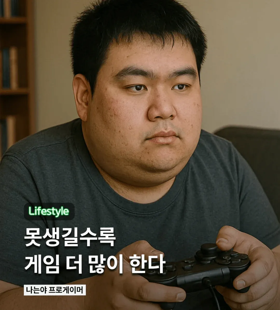 Lifestyle, ‘못생길수록 게임 더 많이 한다’, ‘나는야 프로게이머’ 문구